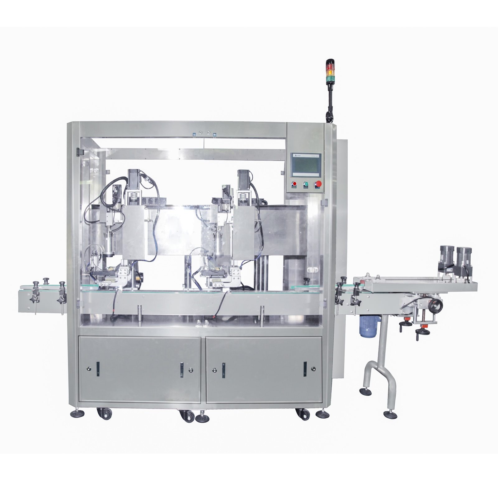 Double-Head Tracking Press Capping Machine