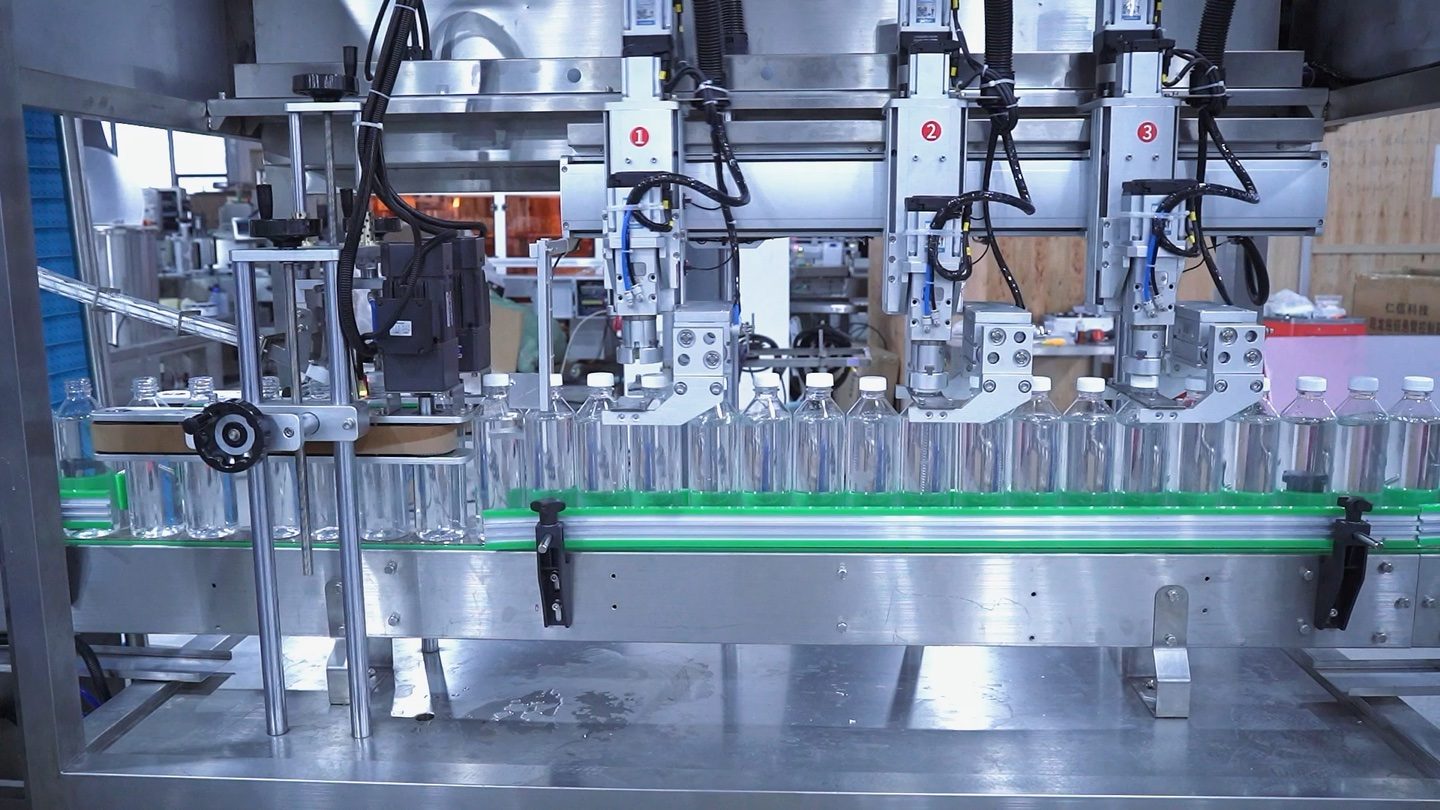Saft-Verpackungslinie